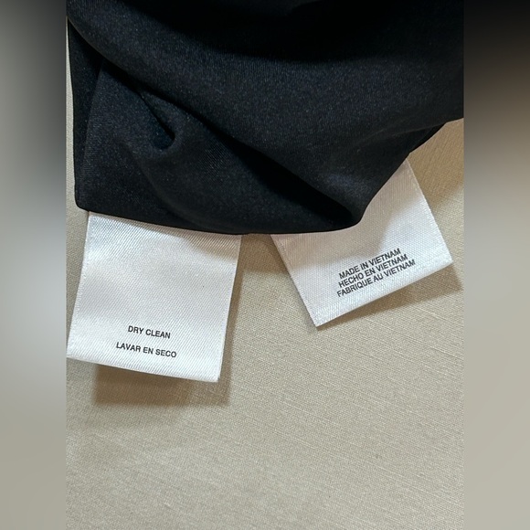 NWT Kasper Black Lined Sheath Dress Size 12 - Picture 7 of 10